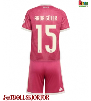 Real Madrid Arda Guler #15 Tredje Kläder Barn 2026-27 Kortärmad (+ Korta byxor)